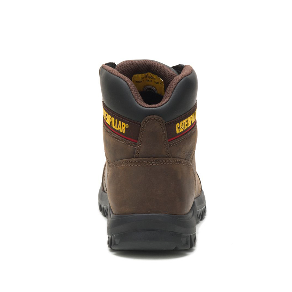 CAT Men's Work Boots with Outline Steel Toe from GME Supply